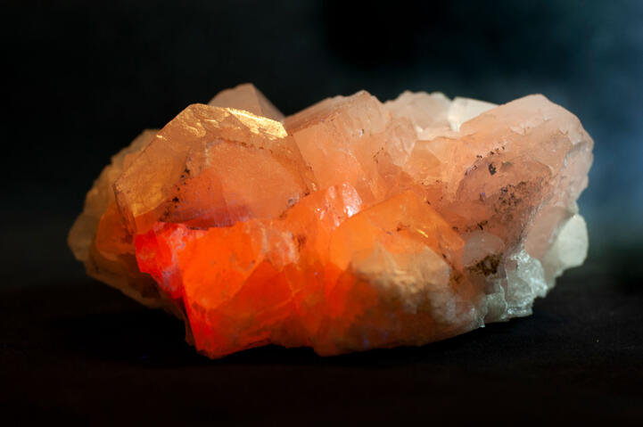 Orange Rock with Glow